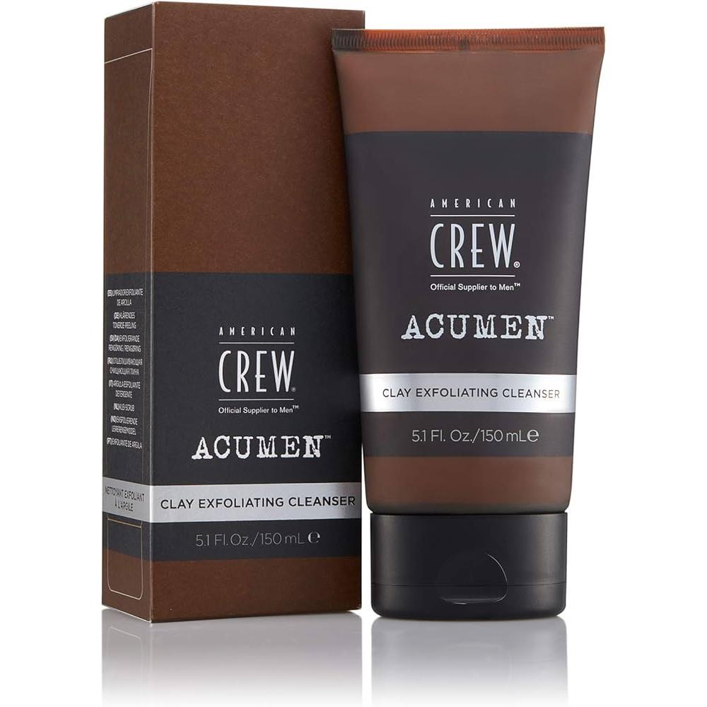 Deep clean and renew your skin with the American Crew Acumen Clay Exfoliating Cleanser 3-Pack. Formulated with Kaolin clay and beads to remove impurities. 100% Authentic. Ships from Brampton. Best value for premium men's skincare.