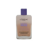 L'Oreal Paris Magic Nude Liquid Powder in Shade 316 Nude Beige. A 27ml glass bottle with a purple cap, featuring a light-medium neutral liquid-to-powder foundation that perfects the skin with a weightless, bare-skin finish