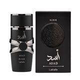 Lattafa Asad Elixir Eau de Parfum - Smoky Tobacco & Saffron