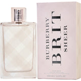 Burberry Brit Sheer Eau de Toilette bottle, Burberry Brit Sheer floral fragrance for women, Burberry Brit Sheer EDT 100ml packaging