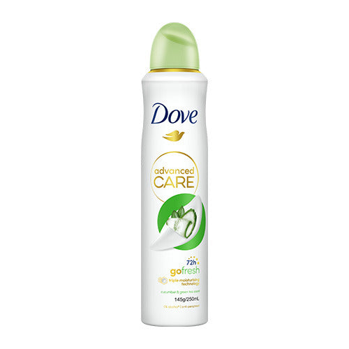 Dove Advanced Care deodorant bottles
