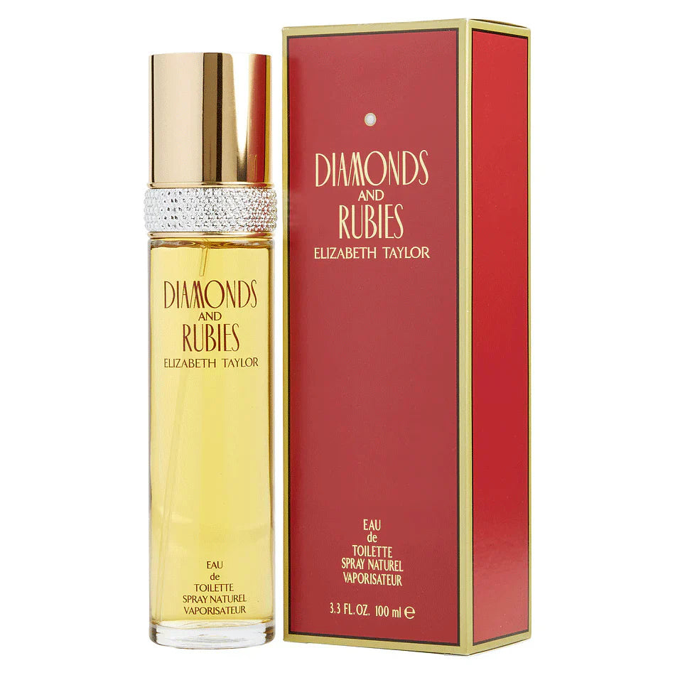Diamonds and Rubies Elizabeth Taylor perfume bottle