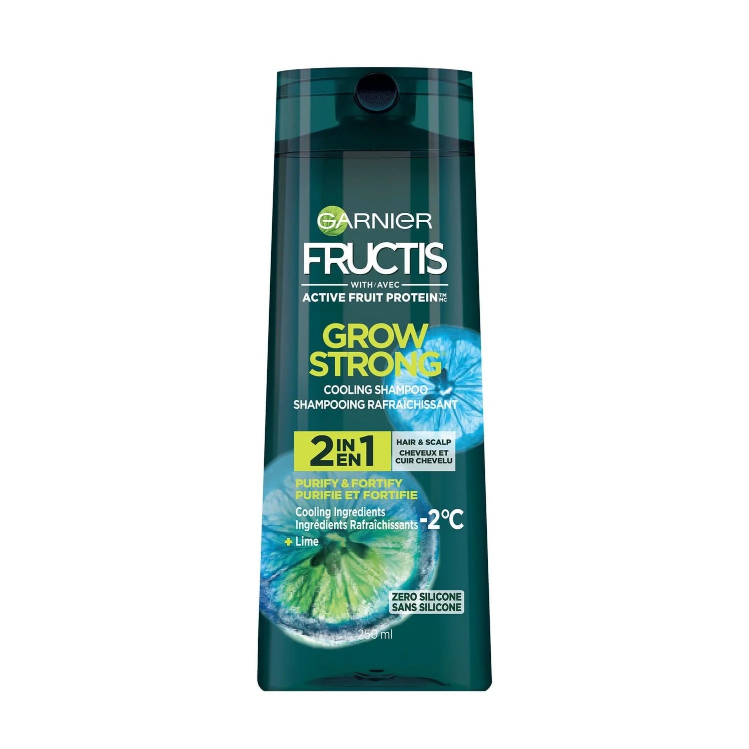 Garnier Grow Strong 2 in 1 Hair & Scalp Fortifying Shampoo