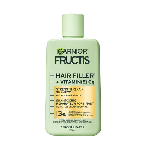 Garnier Fructis Hair Filler + Vitamin Cg Sulfate-Free Shampoo