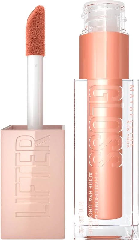 The perfect everyday warm nude.Maybelline Lifter Gloss 007 Amber drapes your lips in a creamy, sun-kissed tan tint.