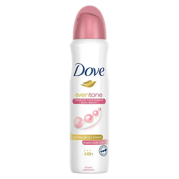 Dove even-tone deodorant spray