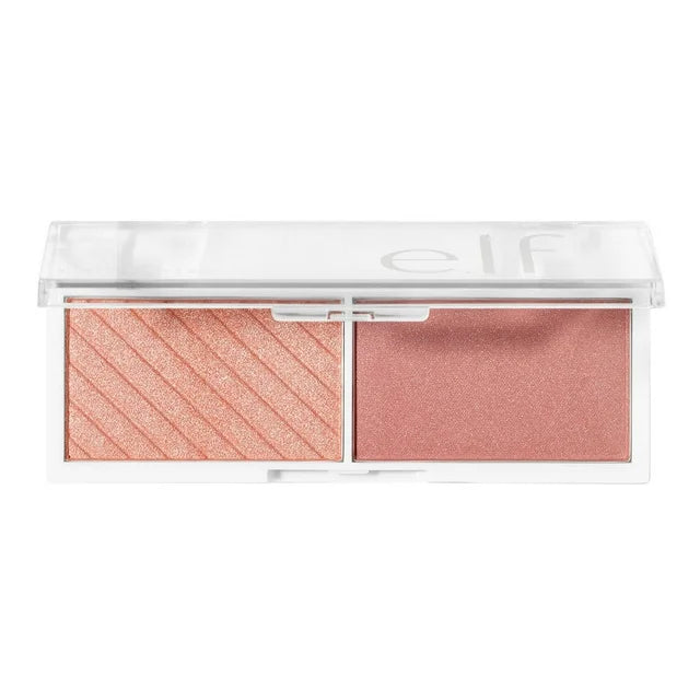 e.l.f. Cosmetics Bite-Size Face Duo - Mini Blush & Highlighter Palette