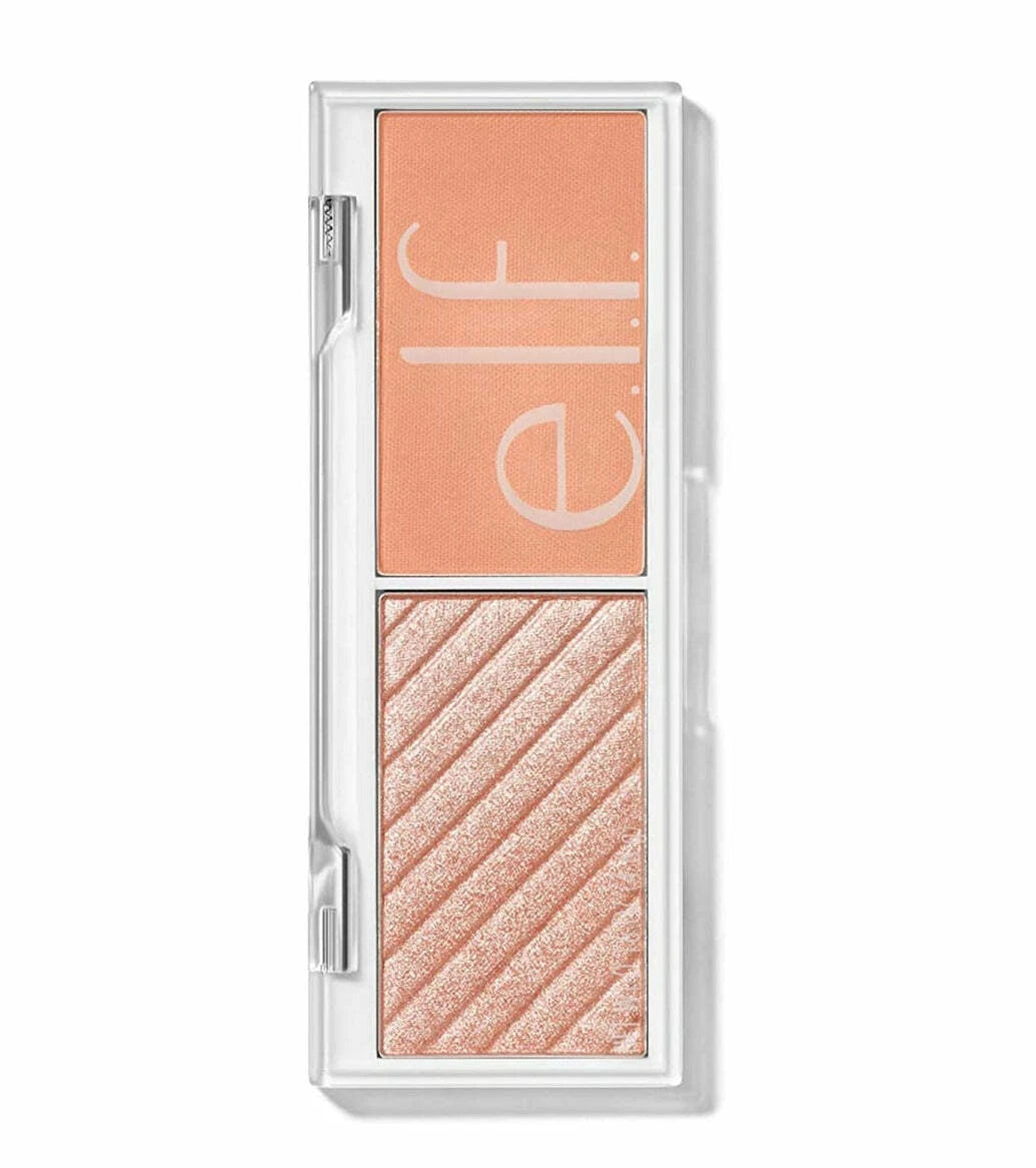 e.l.f. Cosmetics Bite-Size Face Duo - Mini Blush & Highlighter Palette