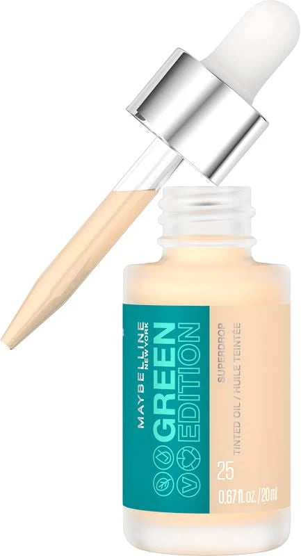 Shop Maybelline Superdrop Tinted Oil in Shade 025. Perfect for fair-to-light skin, this adjustable coverage oil provides a fresh, radiant, neutral finish.