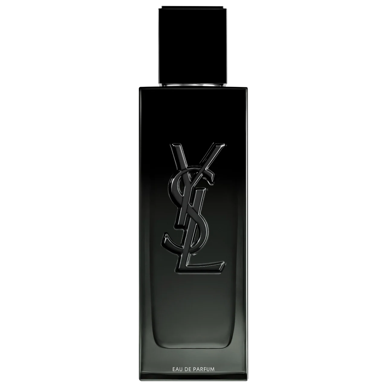 YSL Myself Eau de Parfum bottle front view, Yves Saint Laurent Myself EDP unisex fragrance, Myself Eau de Parfum 100ml by YSL, YSL Myself perfume bottle on white background