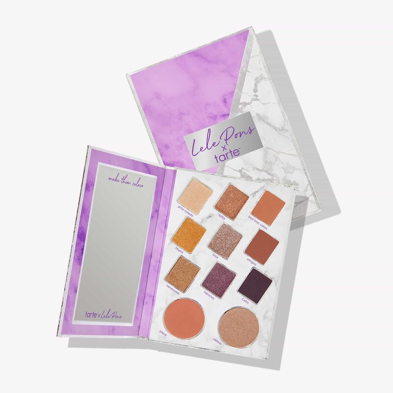 Lele Pons X tarte eye & cheek palette