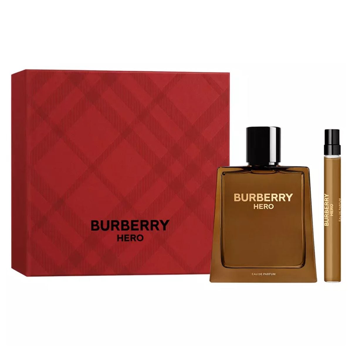 Burberry Hero 2PCS Gift Set - 100ml Eau de Parfum Spray + 10ml Mini Spray