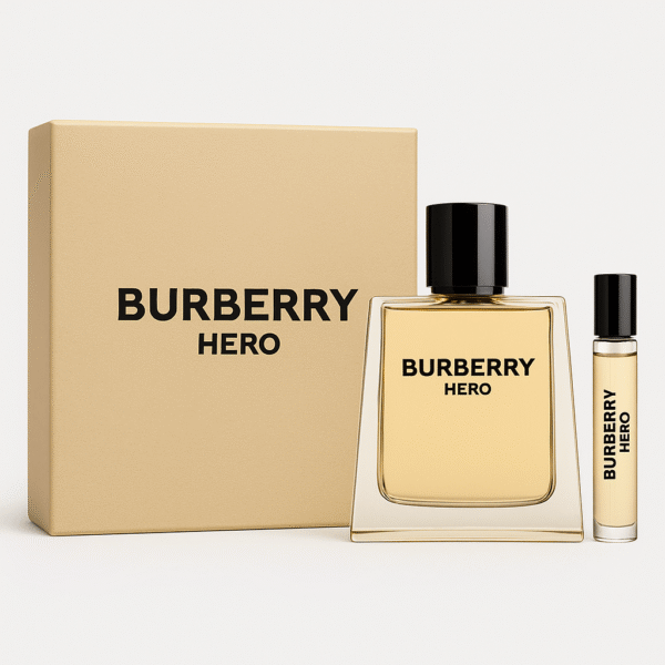 BURBERRY HERO 2PCS Gift Set - 100ml Eau de Parfum Spray + 10ml Mini Spray