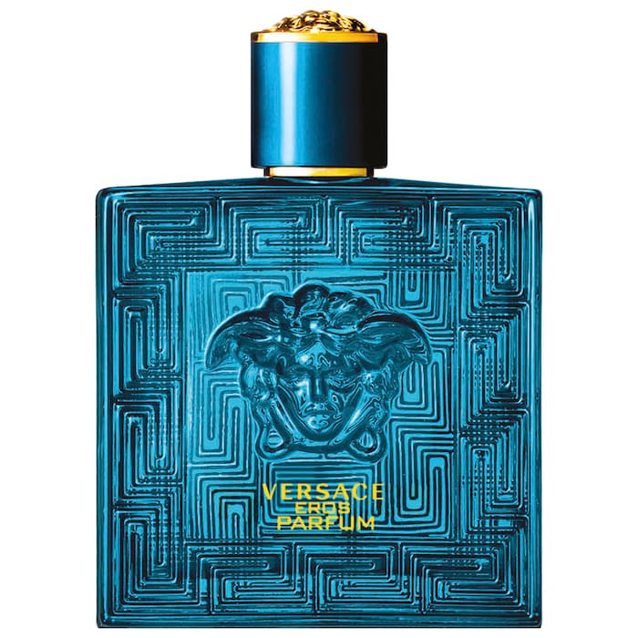 Discover Versace Eros Parfum for men, an intense and masculine fragrance with citrus, spicy, and woody notes. Long-lasting, bold, and perfect for confident men