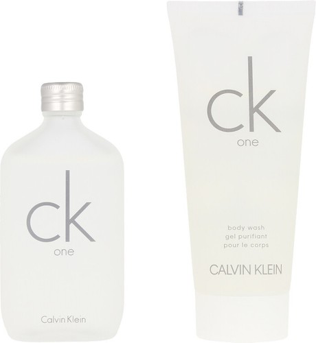 CK ONE 2PCS Gift Set - 50ml Eau de Toilette Spray + 100ml Shower Gel