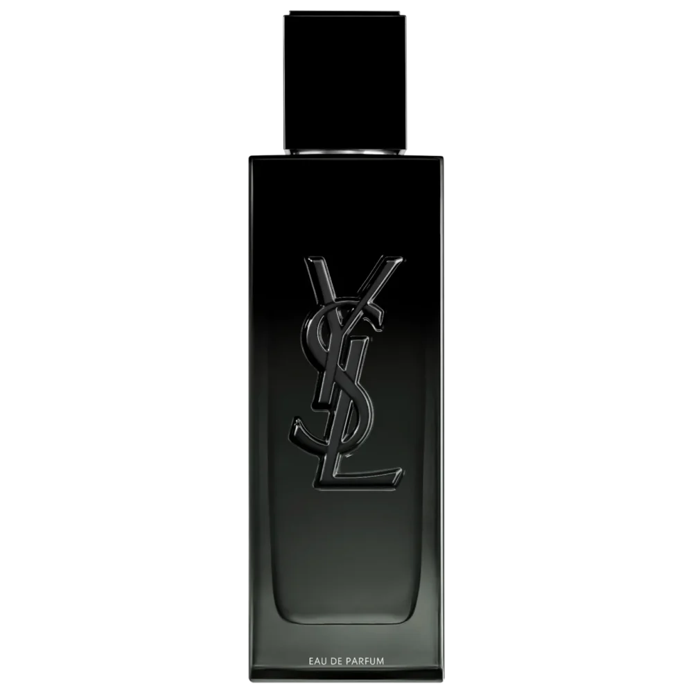 YSL Myself Eau de Parfum bottle front view, Yves Saint Laurent Myself EDP unisex fragrance, Myself Eau de Parfum 100ml by YSL, YSL Myself perfume bottle on white background