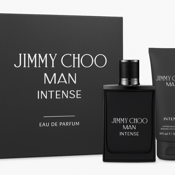 JIMMY CHOO MAN INTENSE 2PCS Gift Set - 100ml Eau de Parfum Spray + 100ml After Shave Balm