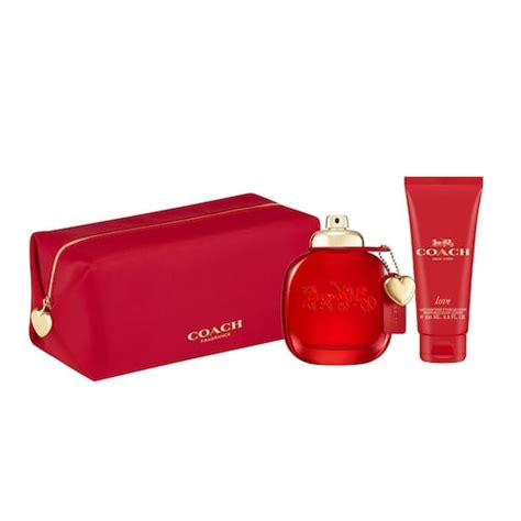 COACH LOVE 3PCS Gift Set - 100ml Eau de Parfum Spray + 50ml Body Lotion + 50ml Shower Gel