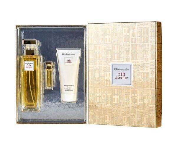 FIFTH AVENUE 3PCS Gift Set - 100ml Eau de Parfum Spray + 50ml Shower Gel + 50ml Body Lotion