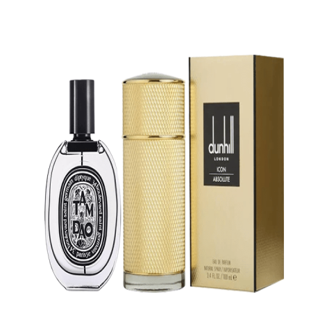 SRK Combo - Diptyque Tam Dao EDP 75 ml and Dunhill Icon Elite Absolute 100ml
