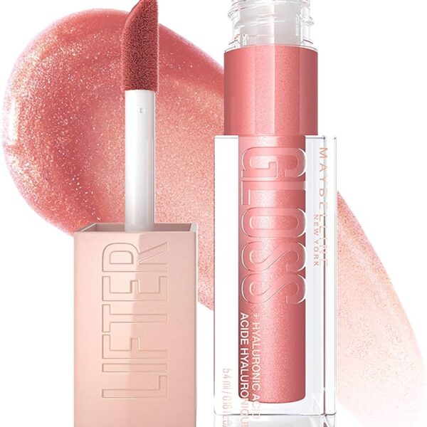 Maybelline New York Lifter Gloss – hydrating, high-shine lip gloss for plump, glossy lips