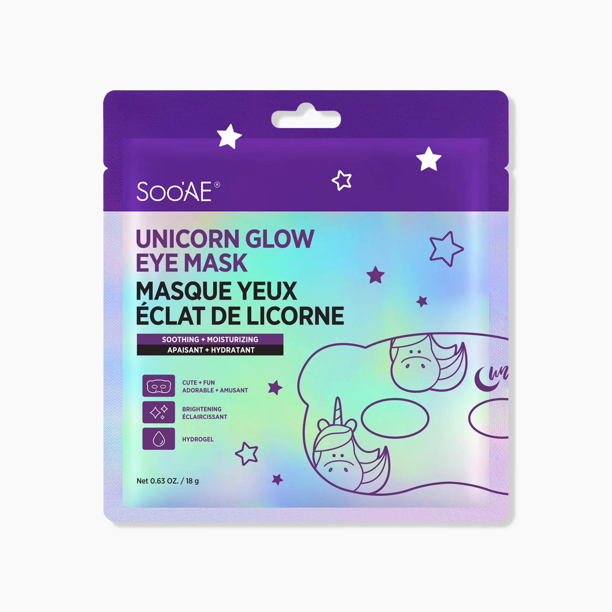 soo-ae-unicorn-glow-eye-mask-12-pack-holographic-treatment-ag-cosmetics